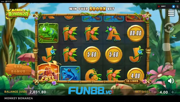 Khám Phá Sảnh Microgaming: Đắm Chìm Trong Thế Giới Slot Game Đỉnh Cao 3 Monkey Bonanza