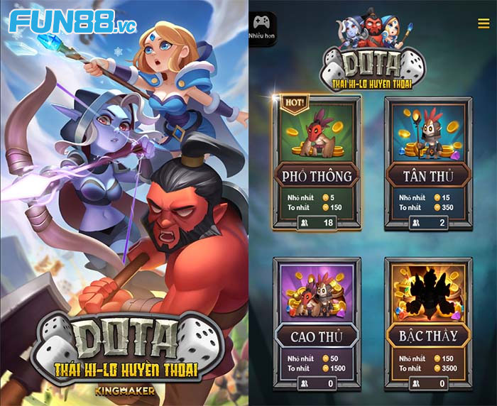 Cách Chơi Dota Hi-lo: Hướng Dẫn Chơi Để Trở Nên Bất Bại 2 chon-muc-cuoc