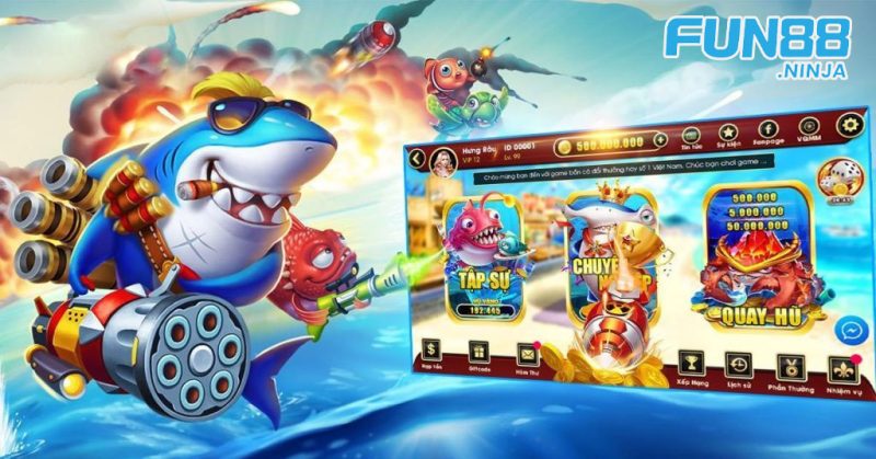 Sảnh Bắn Cá Jili Fun88: Khám Phá Game Bắn Cá Hấp Dẫn 2 Những trò chơi tại Bắn cá Jili thu hút người chơi