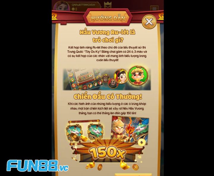 Bí Kíp Chơi Hầu Vương Ru-lét: Khám Phá Vòng Quay Tây Du Ký Hấp Dẫn 2 Luật chơi Hầu Vương Ru-lét cơ bản