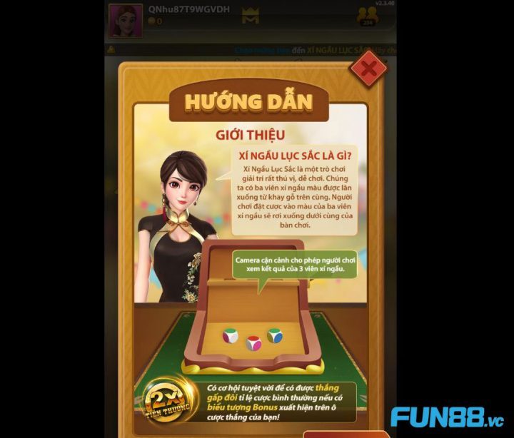 Khám Phá Xí Ngầu Lục Sắc: Trò Chơi Cá Cược Hấp Dẫn tại Fun88 2 Luật chơi cơ bản của Xí ngầu lục sắc