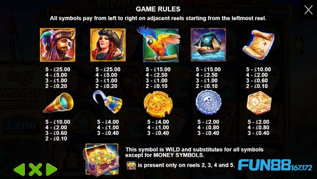 Khám Phá Kho Báu Pirate Gold Deluxe: Chiến Thuật và Mẹo Chơi Đỉnh Cao 2 bang-thanh-toan-doi-thuong-trong-game-KUBET-167-172