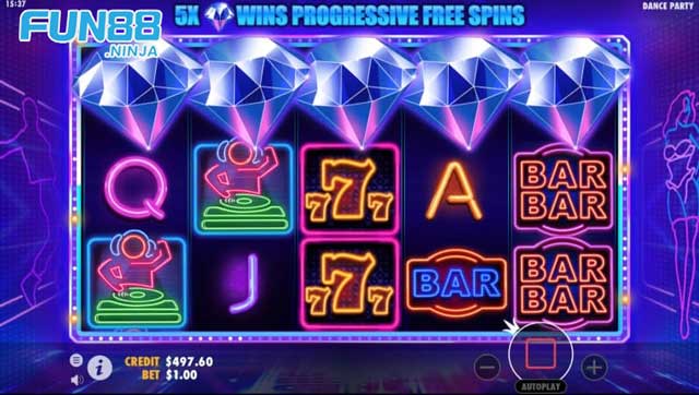 Dance Party Slot: Sàn Nhảy Ánh Sáng Neon Đưa Bạn Đến Jackpot Lớn! 3 kinh-nghiem-choi-game-dance-party-hieu-qua-tai-KUBET-ninja