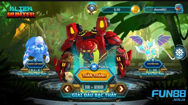 Alien Hunter Slot: Tận Hưởng Cuộc Săn Lùng Gay Cấn Trong Không Gian Vô Tận 2 Các mức độ phòng chơi tại Alien Hunter