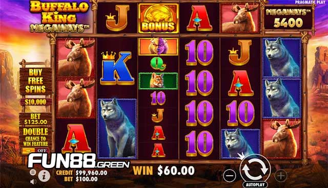 Buffalo King Megaways: Trải Nghiệm Săn Báu Vật Cùng Vua Trâu! 1 Tìm hiểu về game Buffalo King Megaways