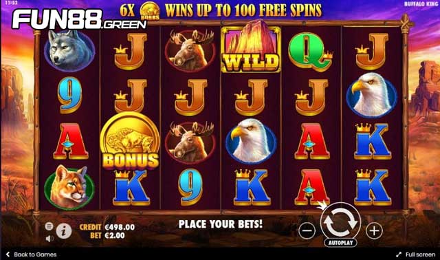 Buffalo King Megaways: Trải Nghiệm Săn Báu Vật Cùng Vua Trâu! 3 Các tính năng trong game Buffalo King Megaways