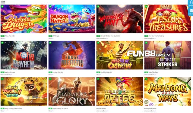 Khám Phá Spade Gaming: Sảnh Game Slot Độc Đáo Tại Fun88 3 Các tựa game siêu hot của Spade Gaming